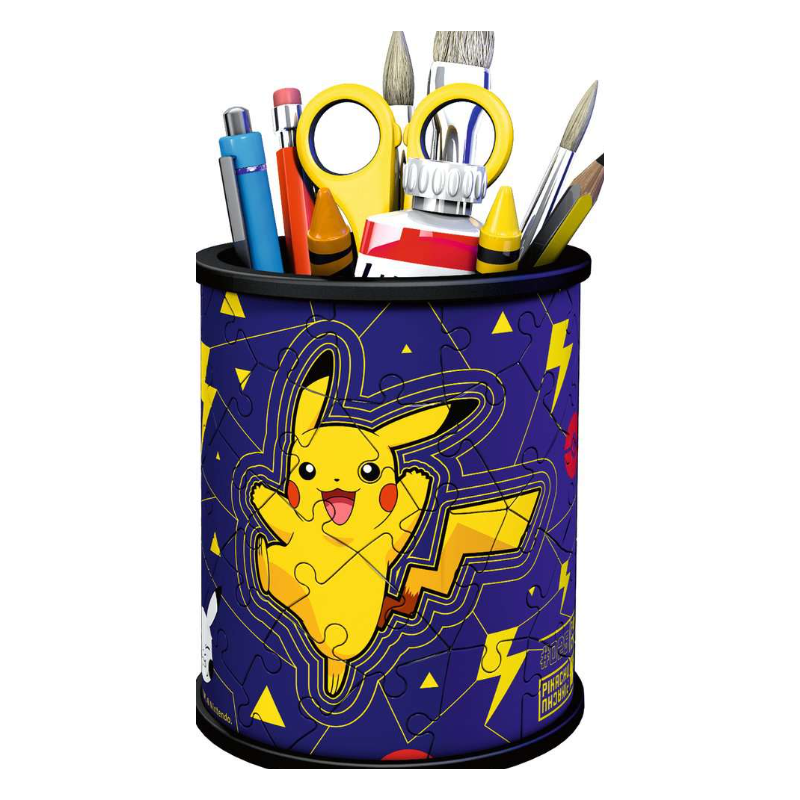 Puzzle 3D Pokemon Portalápices