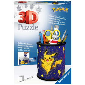 Puzzle 3D Pokemon Portalápices De Ravensburger