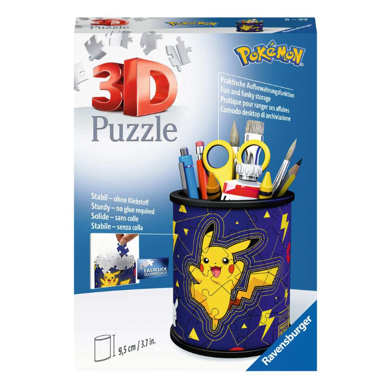 Puzzle 3D Pokemon Portalápices De Ravensburger