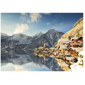 Puzzle Invierno En Hallstatt 1500 Pzs De Ravensburger 2