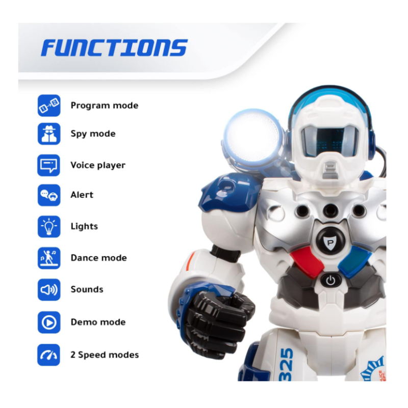 Xtrem Bots Robot Policía