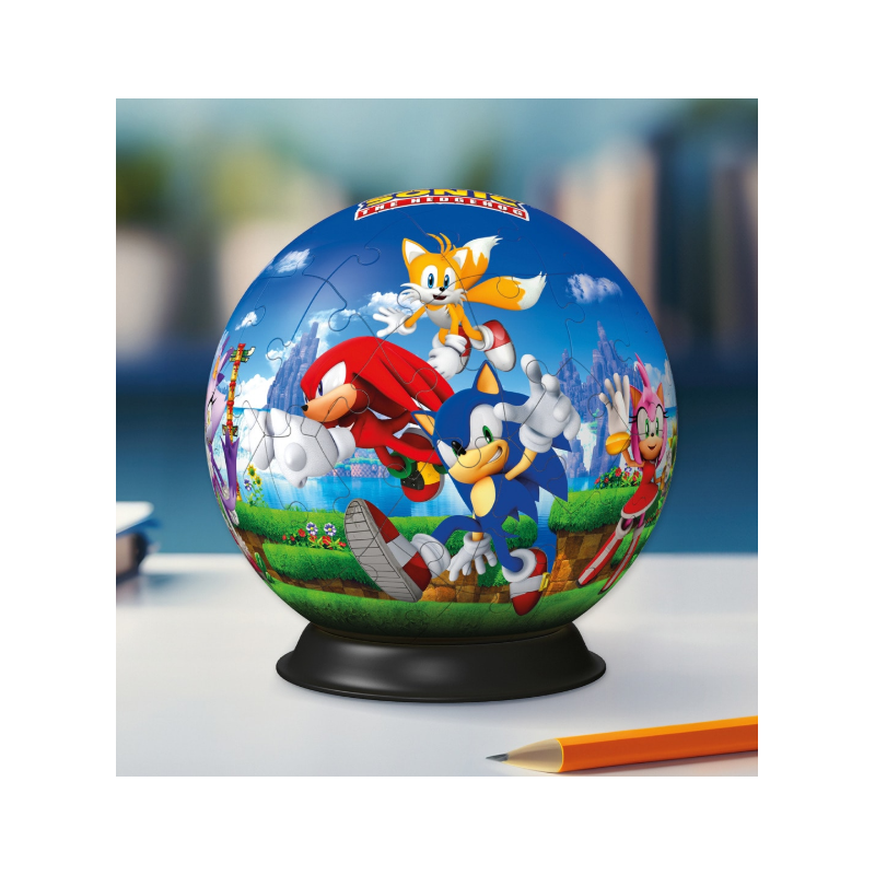 Puzzle Bola 3D Sonic 72 Pzs
