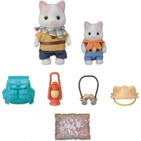 Sylvanian Families Set de Exploradores Hermanos Gato Latte 2