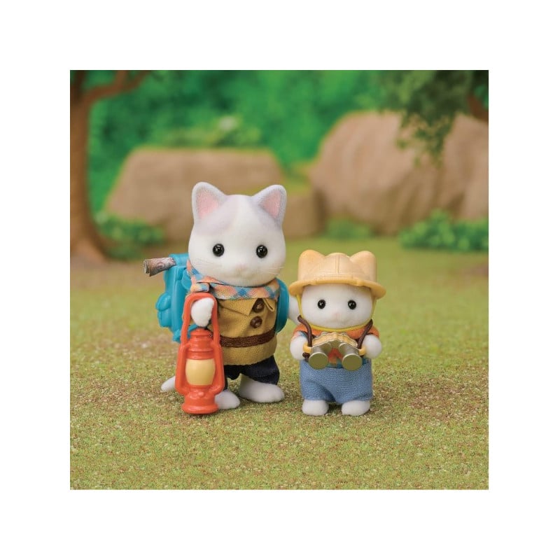 Sylvanian Families Set de Exploradores Hermanos Gato Latte