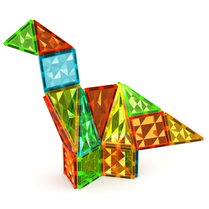 Geomag Magnetic Tiles Gems 44 Pcs