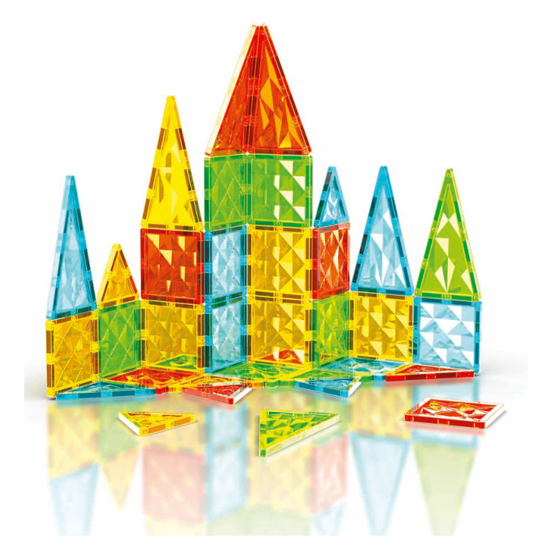 Geomag Magnetic Tiles Gems 44 Pcs