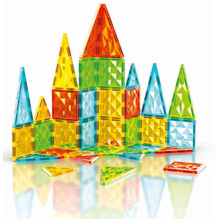 Geomag Magnetic Tiles Gems 44 Pcs