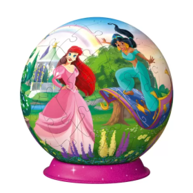 Puzzle 3D Bola Princesas Disney 73 Pzs De Ravensburger 2