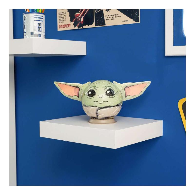 Puzzle 3D Bola Star Wars Grogu 77 Pzs