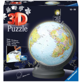 Puzzle 3D Globo Terráqueo 548 Pzs De Ravensburger