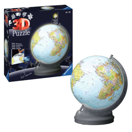 Puzzle 3D Globo Terráqueo 548 Pzs