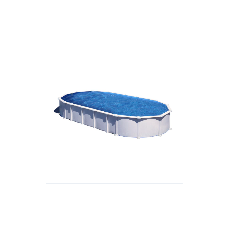 PISCINA OVALADA HAITI BLANCA