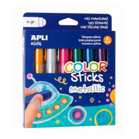 Color Sitck Colores Surtidos Metal 6 Ud