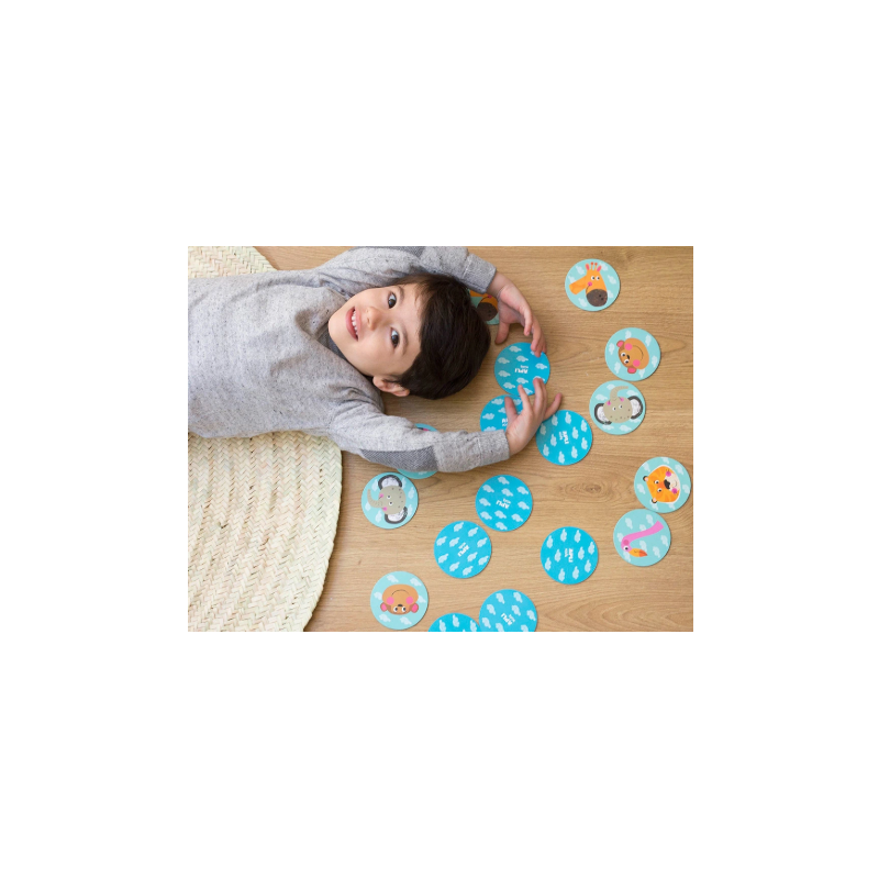 Puzzle Memory Casita Safari