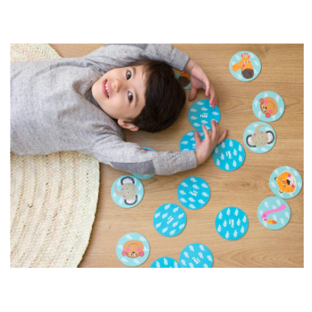 Puzzle Memory Casita Safari