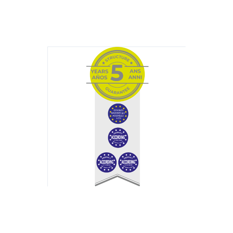 Piscina Redonda Acero Blanco Atlantis 460x132 cm GRE