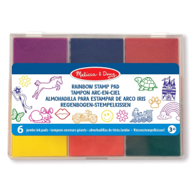 Almohadilla Para Estampar De Arcoíris