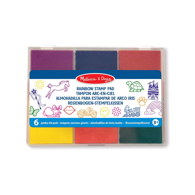 Almohadilla Para Estampar De Arcoíris