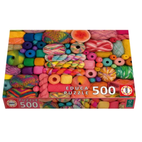 Puzzle Hilos 500 Pzs De Educa