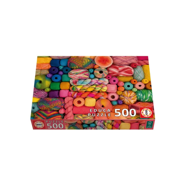 Puzzle Hilos 500 Pzs De Educa