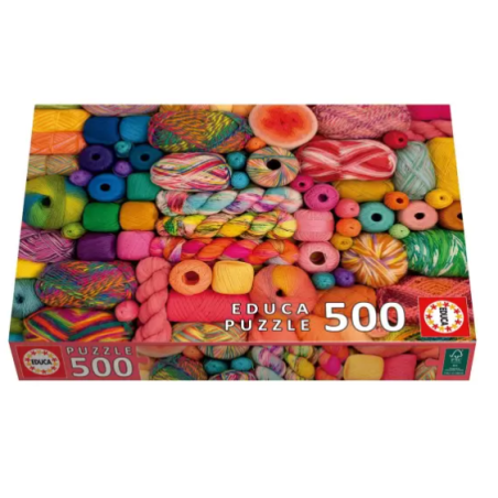Puzzle Hilos 500 Pzs De Educa