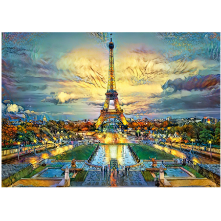 Puzzle Torre Eiffel 500 Pzs