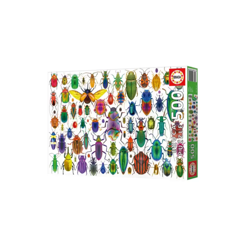Puzzle Escarabajos 500 Pzs De Educa