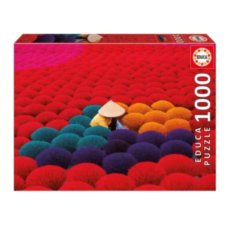 Puzzle Aldea De Incienso 1000 Pzs De Educa