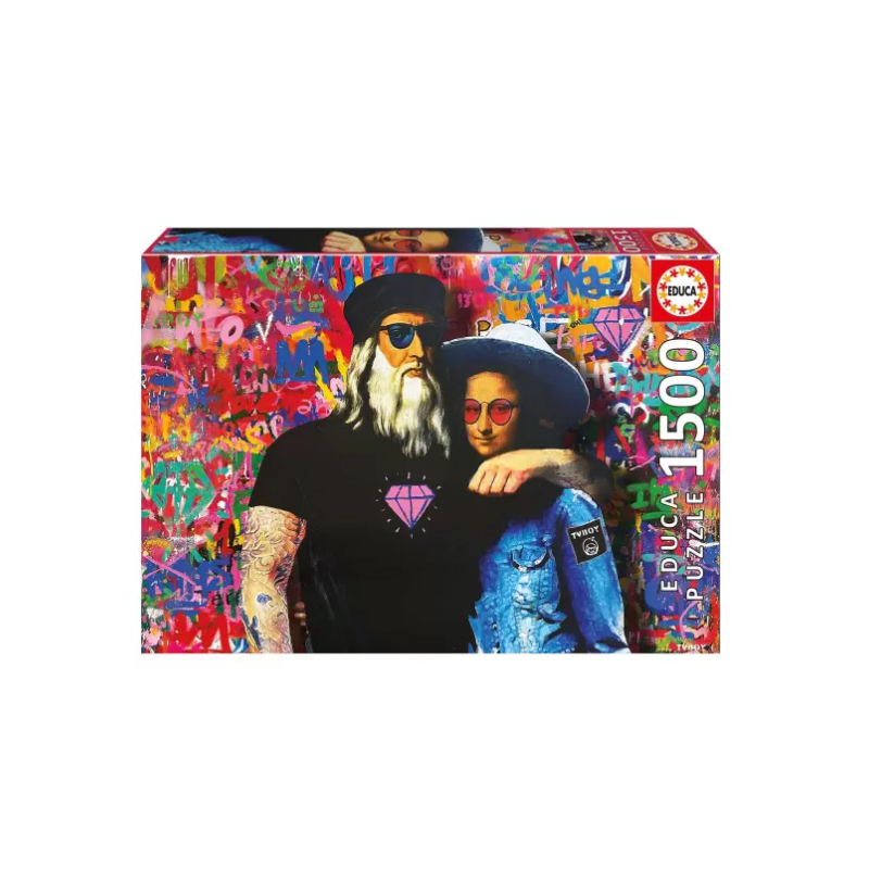 Puzzle Leo Y Lisa Tv Boy 1500 Pzs De Educa