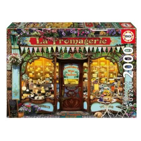 Puzzle Tienda De Quesos Finos 2000 Pzs De Educa