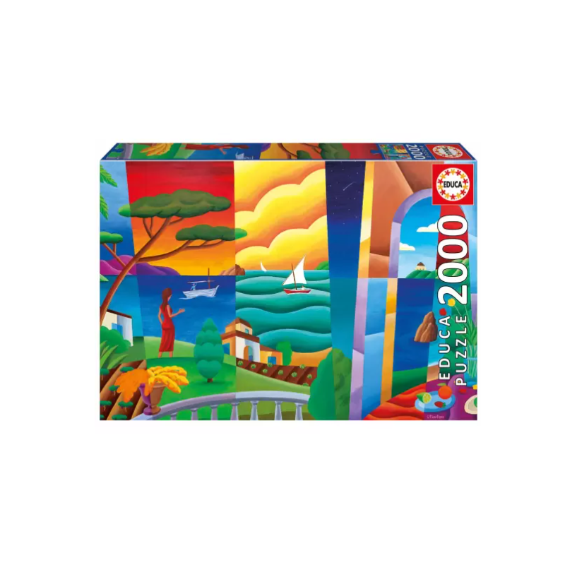 Puzzle Penélope Esfera 2000 Pzs De Educa