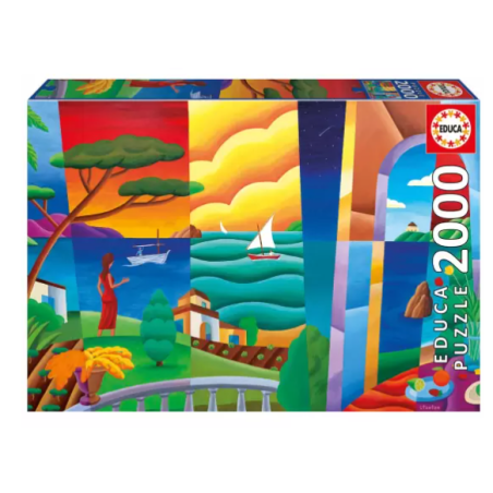 Puzzle Penélope Esfera 2000 Pzs De Educa