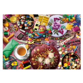 Puzzle La Mesa De Costura 2000 Pzs De Educa 2