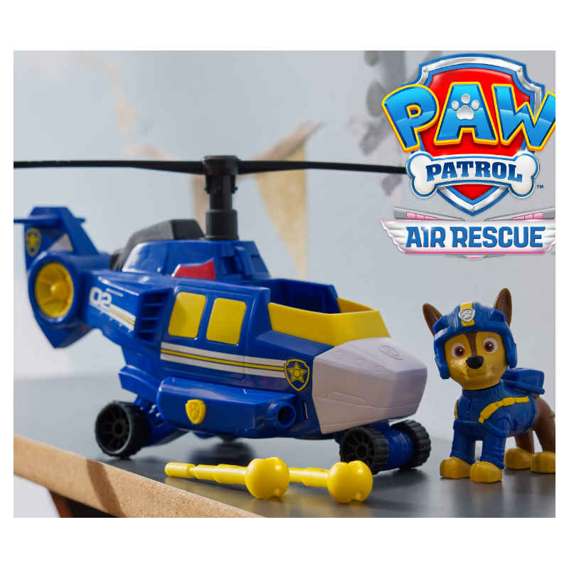 Patrulla Canina Helicóptero Chase Air Rescue De Spin Master