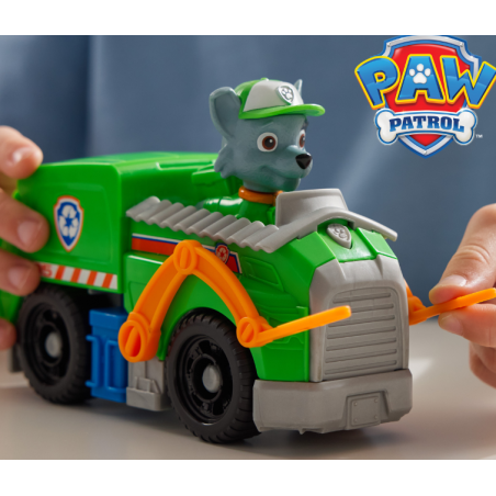 Patrulla Canina Camión Reciclaje Rocky De Spin Master