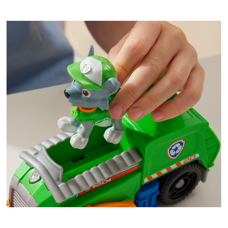 Patrulla Canina Camión Reciclaje Rocky