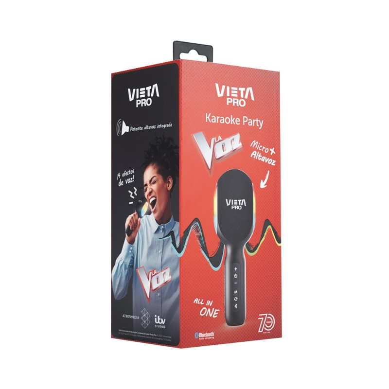 Micrófono Vieta Pro Karaoke Party Altavoz