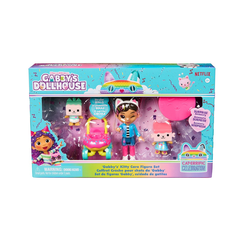 Set Figuras Kity Care La Casa De Gabby