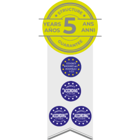 Piscina Acero Redonda Fidji 550x120 cm 2