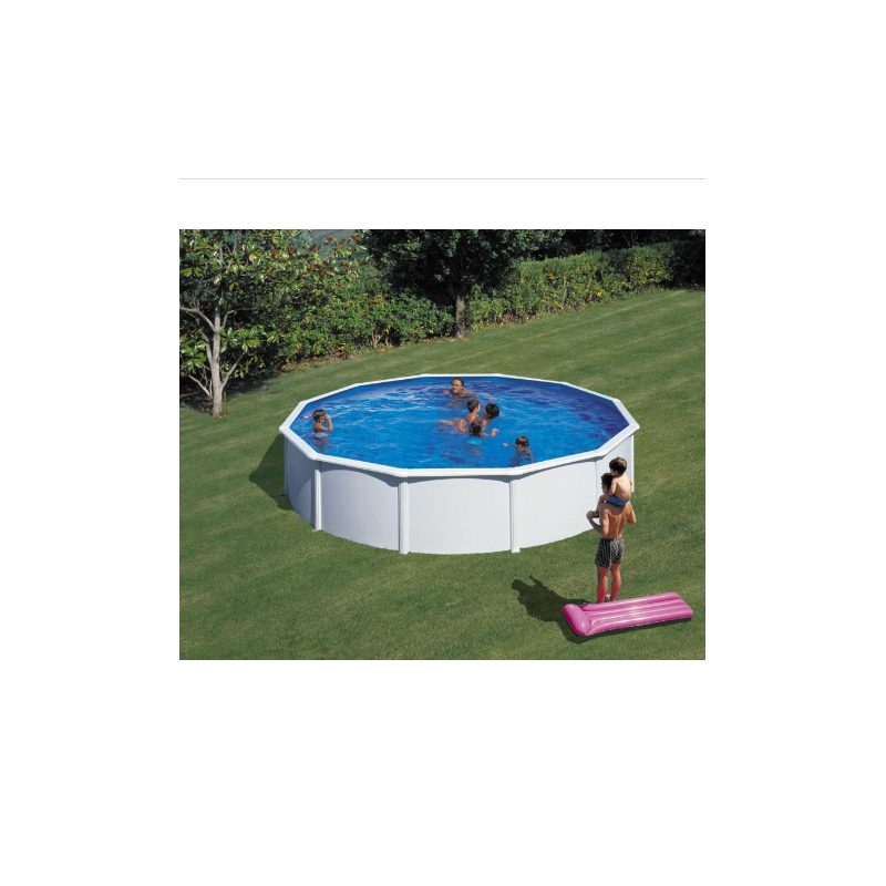Piscina Acero Redonda Fidji 550x120 cm