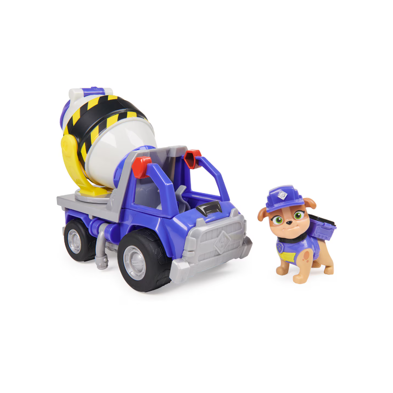 Rubble Y Vehículo Hormigonera De Spin Master