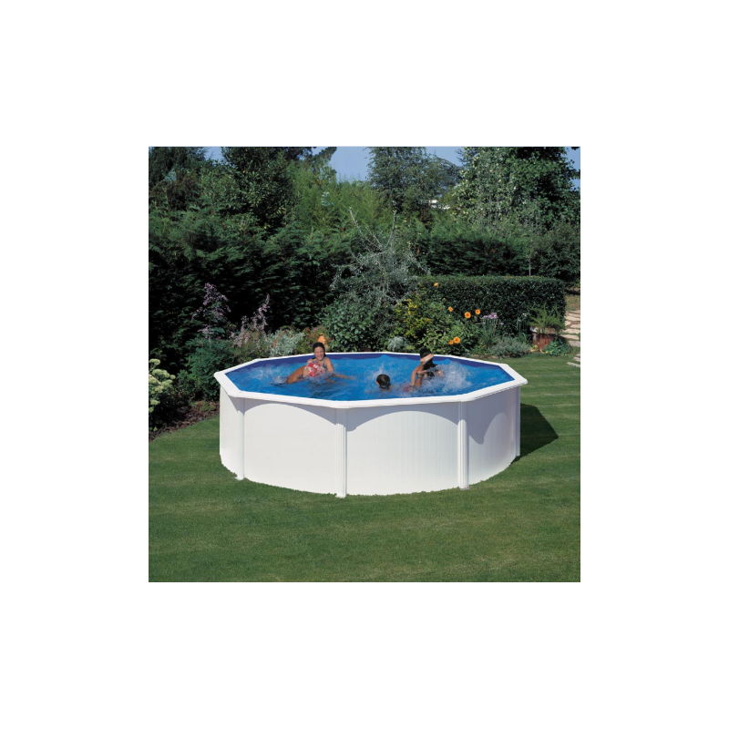 Piscina Acero Redonda Fidji 350x120 cm