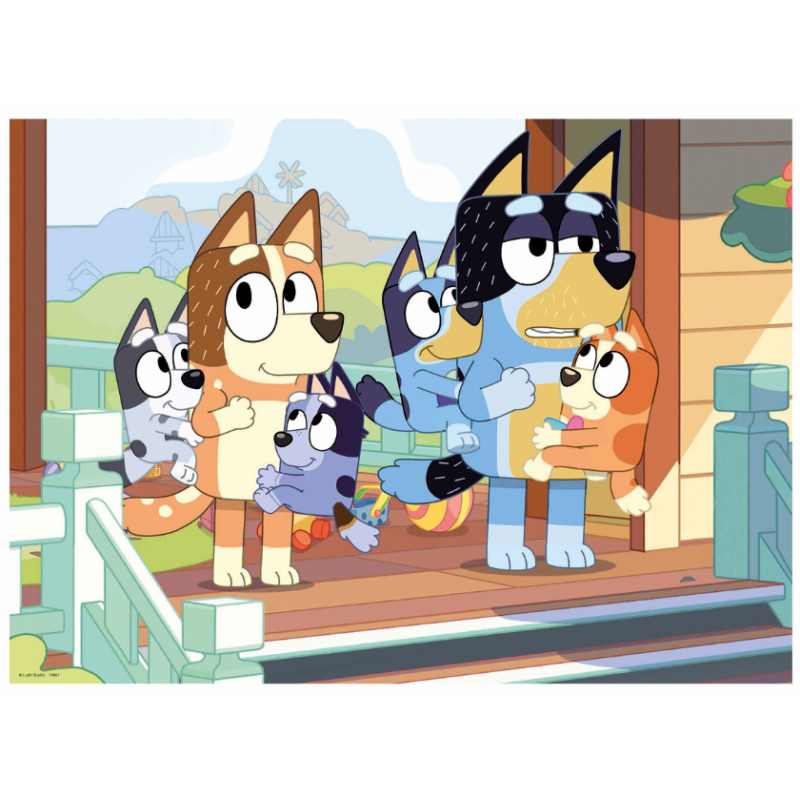 Puzzle Bluey Madera 100 Pzs