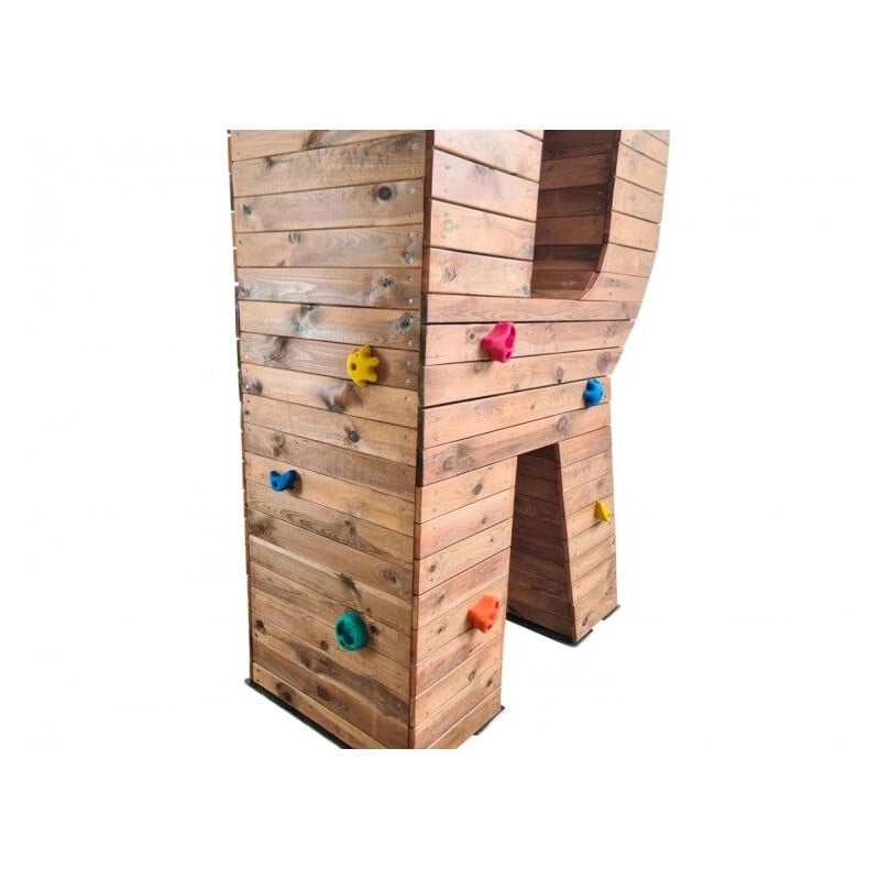 Letras Gigantes Masgames ALPHAPLAY con piedras de escalar color natural 