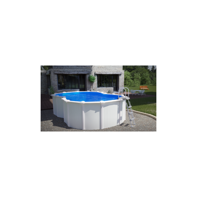 Piscina Varadero Forma de Ocho 500x340x120 cm GRE