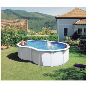 Piscina Varadero Forma de Ocho 500x340x120 cm GRE