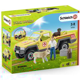 Schleich Visita del Veterinario en la Granja 2