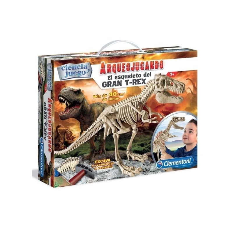 ARQUEOJUGANDO TREX GIGANTE