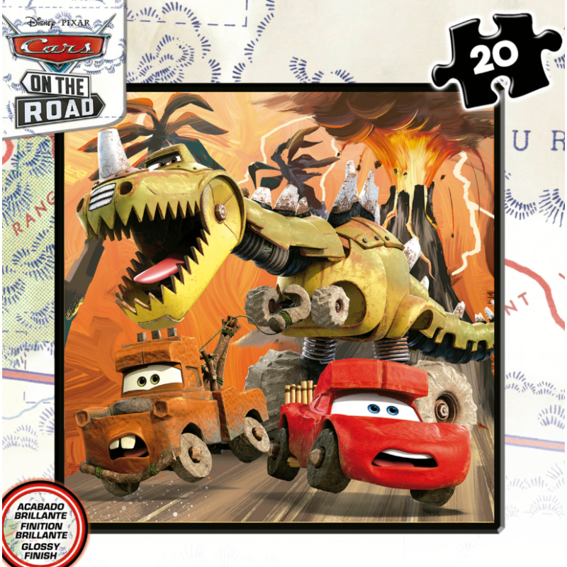 Puzzle Maleta Progresiva Cars 12/16/20/25 Pzs