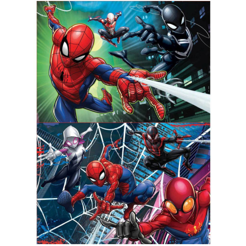 Puzzle Spiderman 2x100 Pzs
